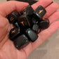 Obsidian Crystal Viking Runes for Divination Throwing Nordic Alphabet