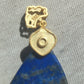 Egyptian Style Lapis Lazuli Teardrop Pendant