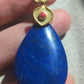 Egyptian Style Lapis Lazuli Teardrop Pendant