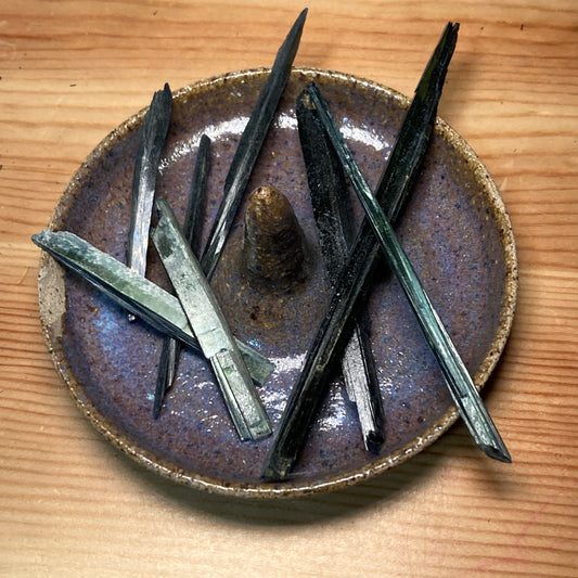 Vivianite Raw Crystal Pieces and Bundles