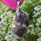 Garden Quartz with Rutile Pendant with 925 Silver Bail