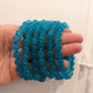 Ice Amazonite Crystal Bead Bracelets 7mm-11mm