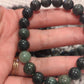 Seraphinite Beaded Bracelet 10mm