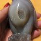 Druzy Agate Penguin Crystal Carving