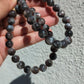 Black Moonstone Crystal Bead Bracelets, 6mm-10mm bead size