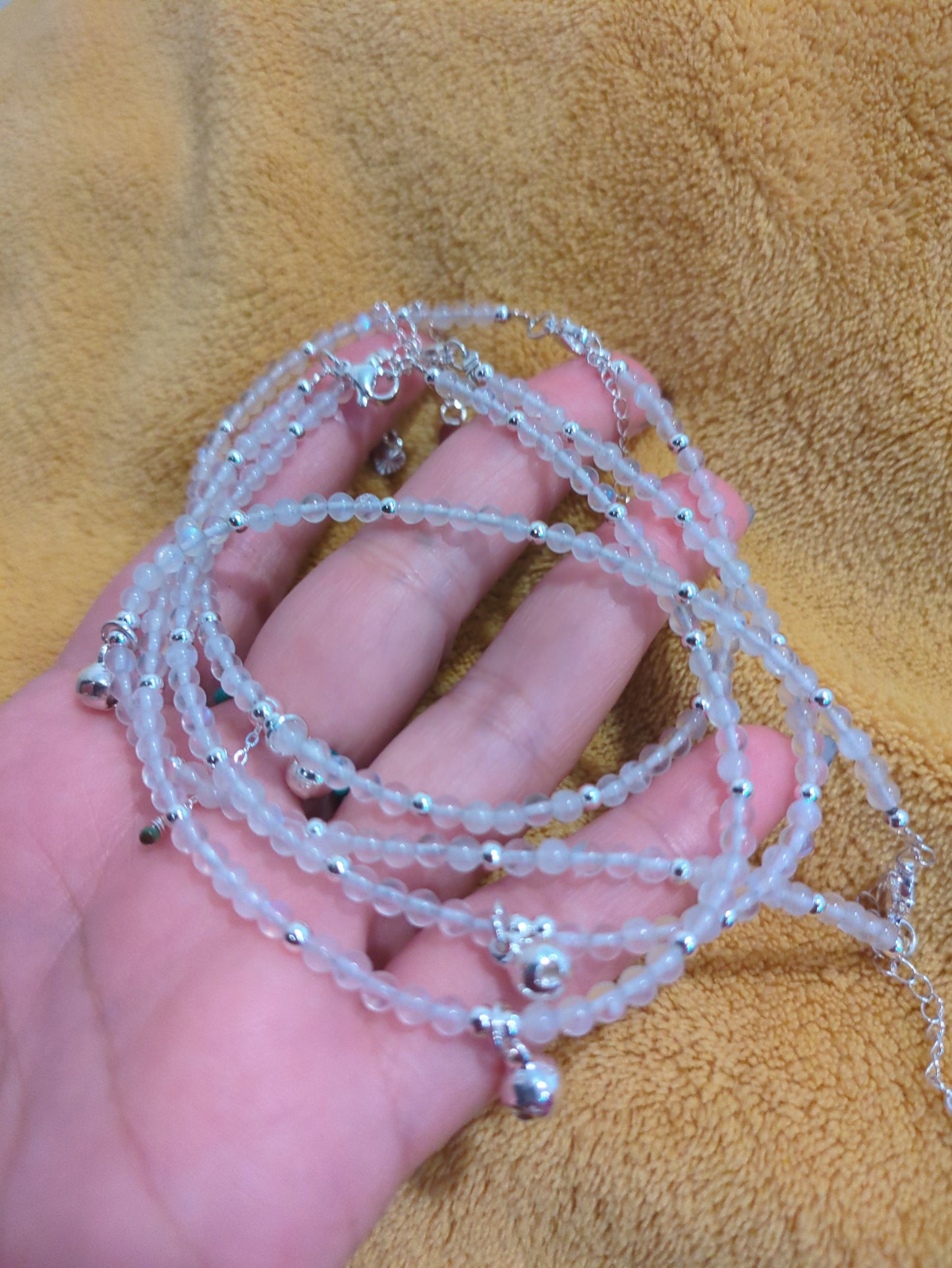 Moonstone Bell Anklet