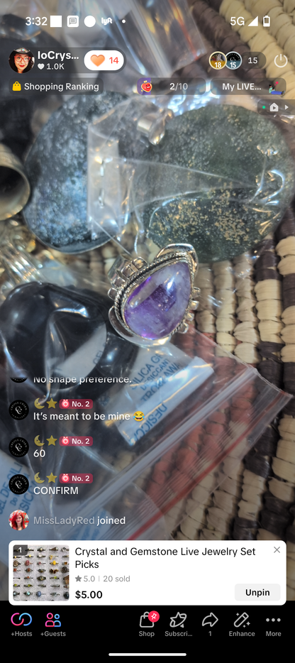 Live Sale Claims