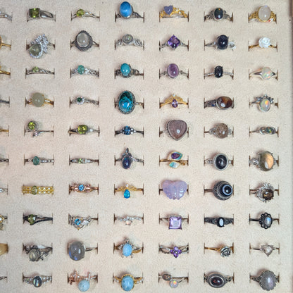 Adjustable 925 Sterling Silver Rings