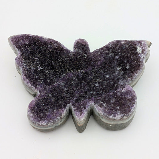 Druzy Amethyst Butterfly
