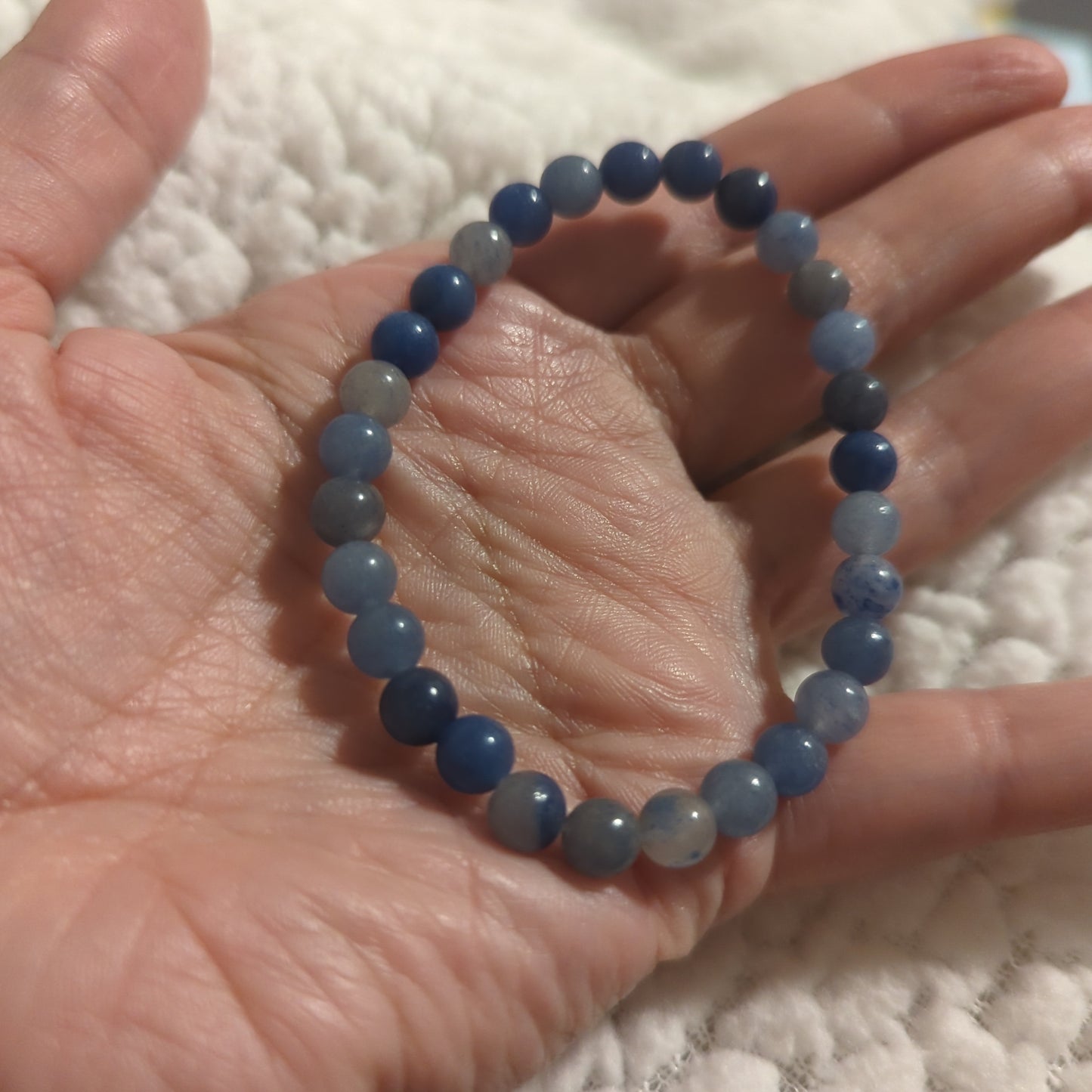 Blue Aventurine Bracelet 6mm