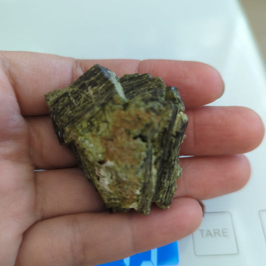 Raw Epidote Crystal