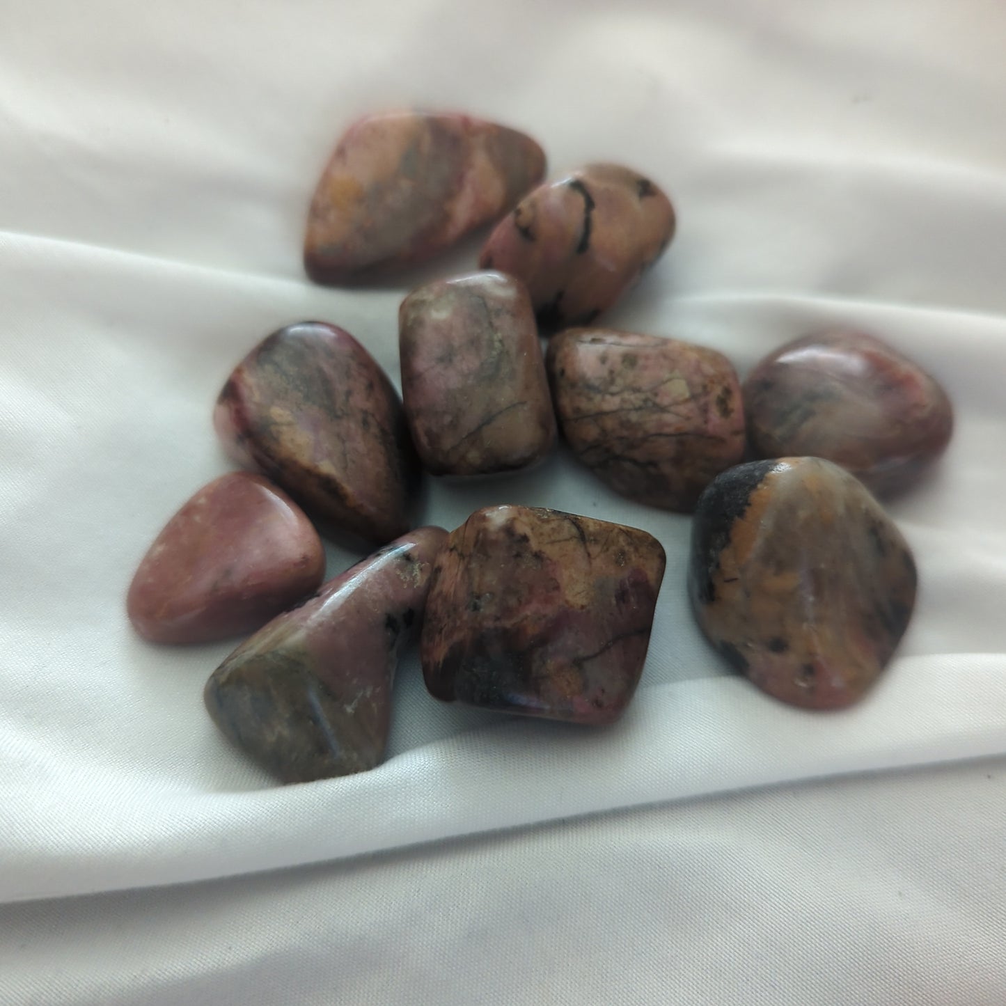 Rhodonite Crystal Tumbles