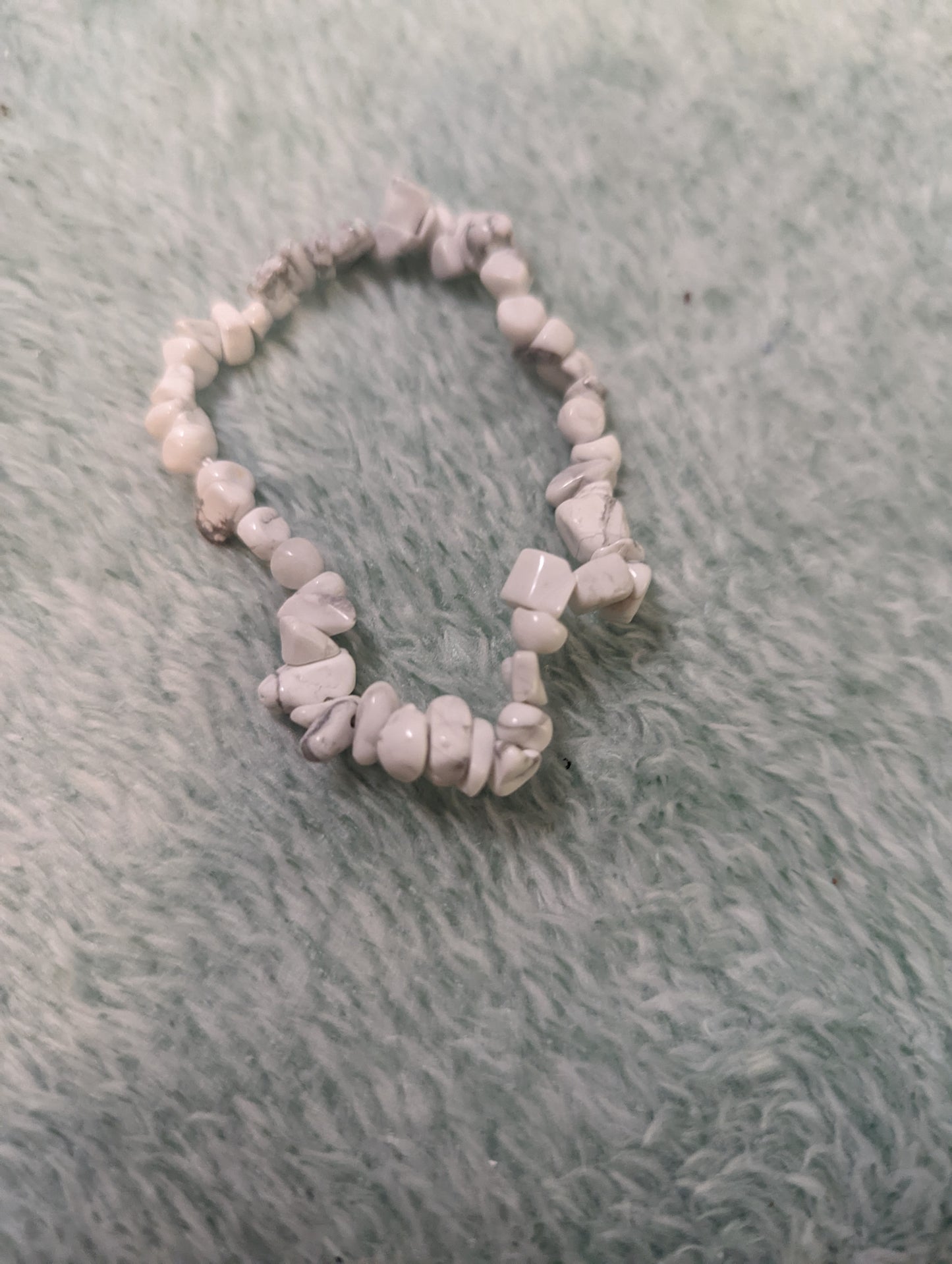 Howlite Chip Bracelets