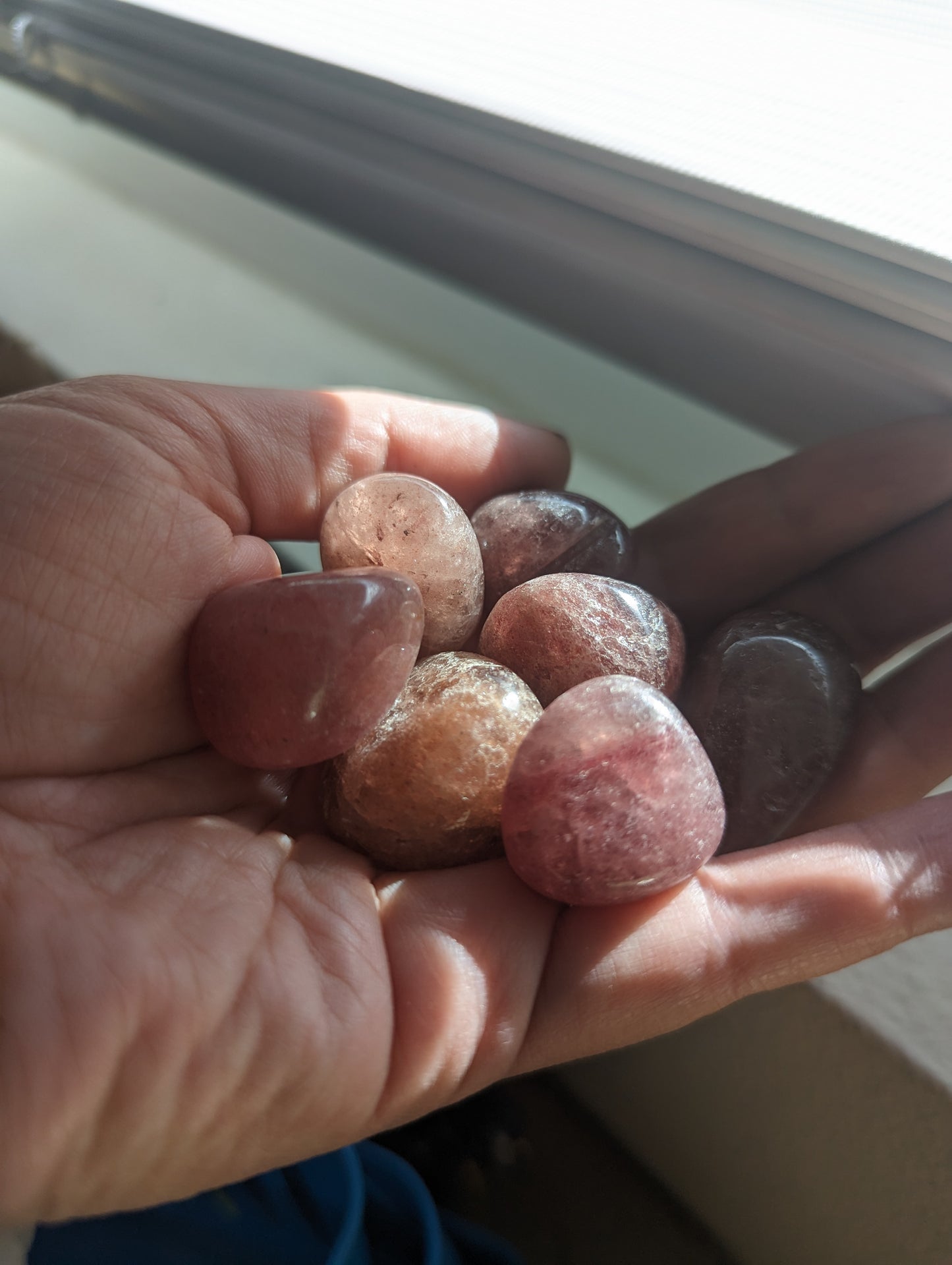 Strawberry Quartz Crystal Tumble